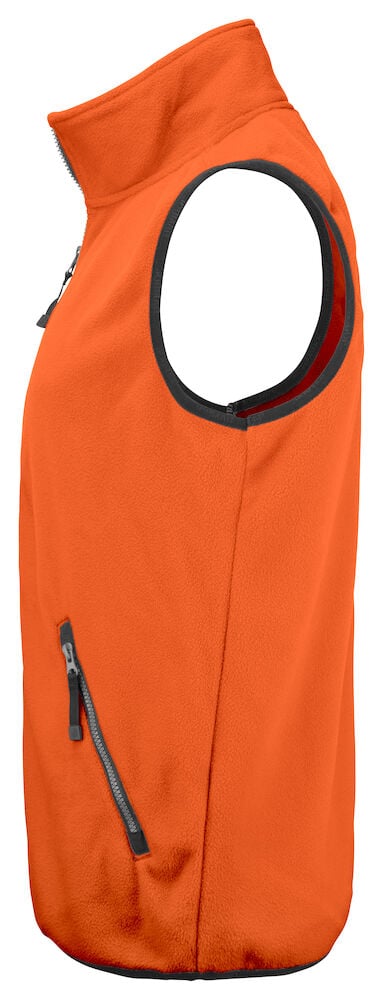 Jobman 7501 Fleece Vest 65750175 Oranje