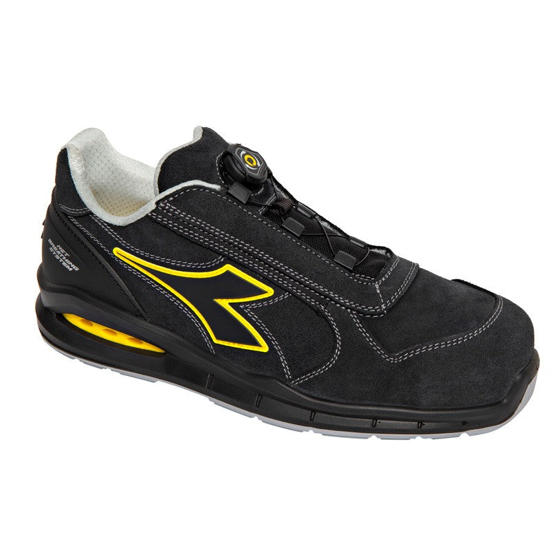 Diadora Run Net Quick Low 181147 / 182527S3S (vervanger voor 176219) Zwart