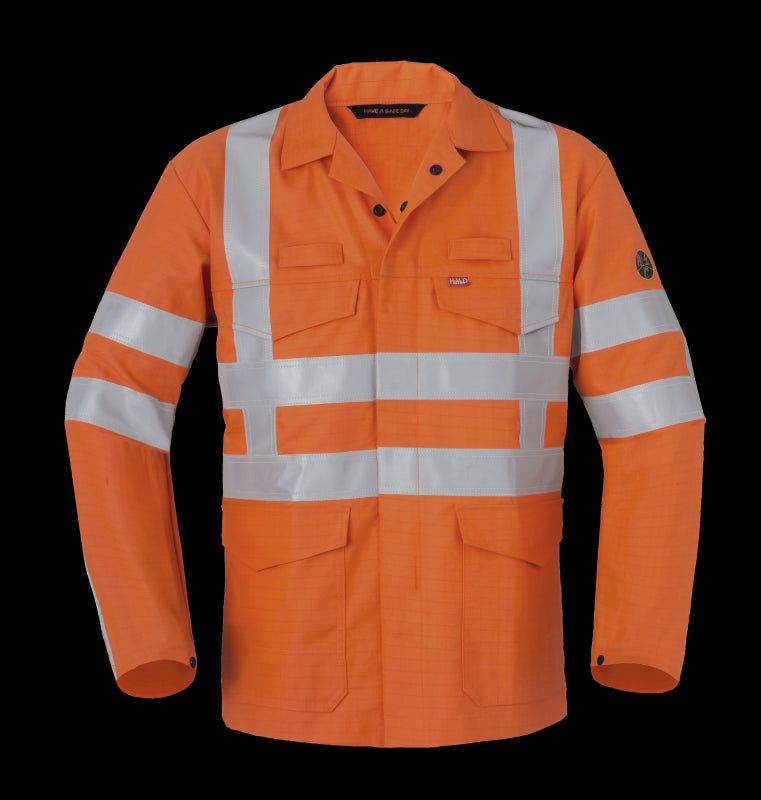 Havep Korte Werkjas RWS 30153 Fluo Oranje