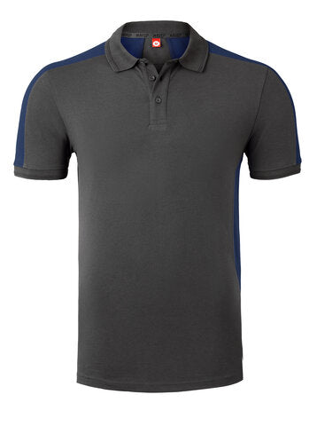 Havep Polo Bicolor 10074 Charcoal/indigo blauw