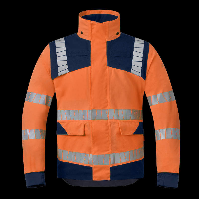 Havep Parka 50455 Fluo Fluo Oranje/dark navy/Zwart