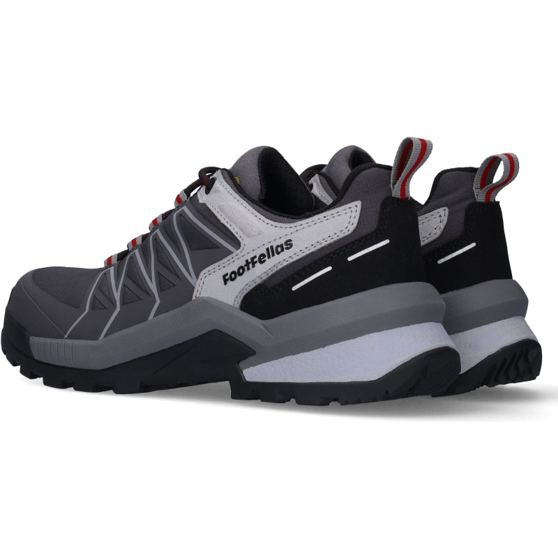 FootFellas Jack F121001-084 S3S Grijs/Zwart/Rood