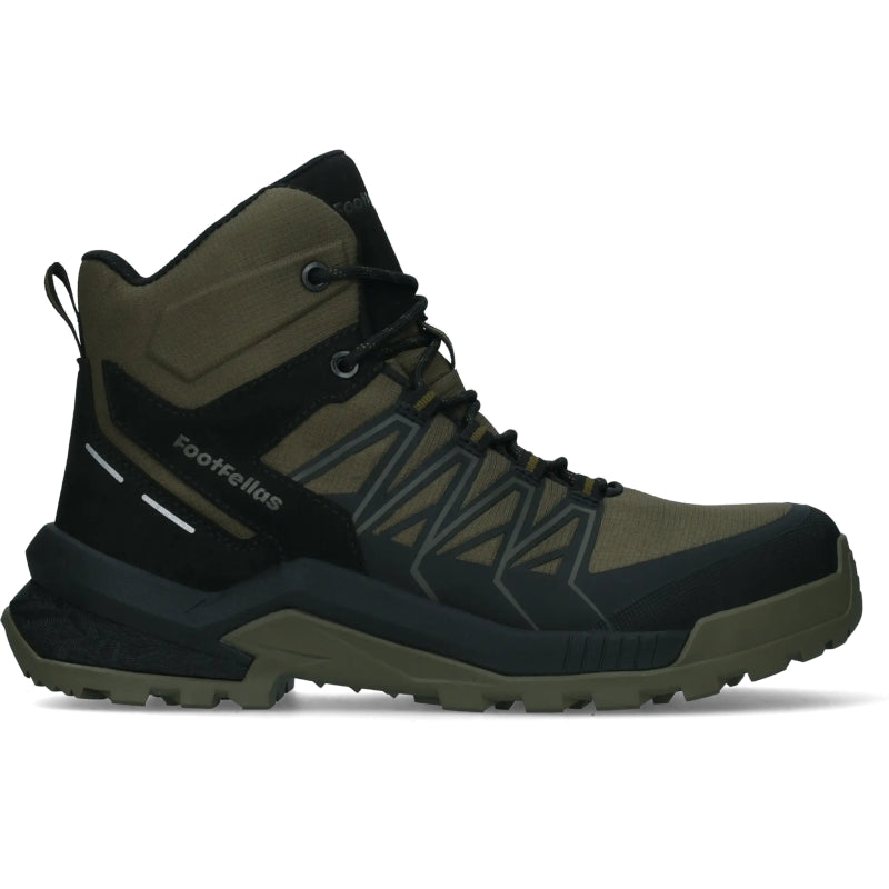 FootFellas Duncan F121004 S7S Zwart/Olijf