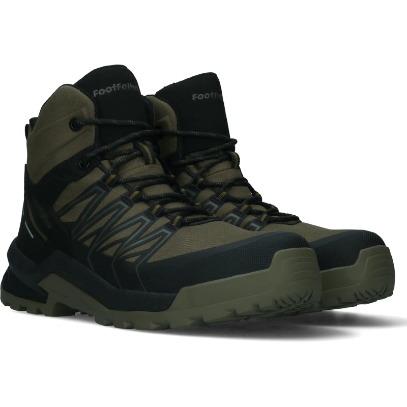 FootFellas Duncan F121004 S7S Zwart/Olijf