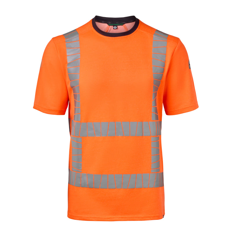 Havep T-shirt korte mouwen RWS+ 10082 fluo oranje/charcoal
