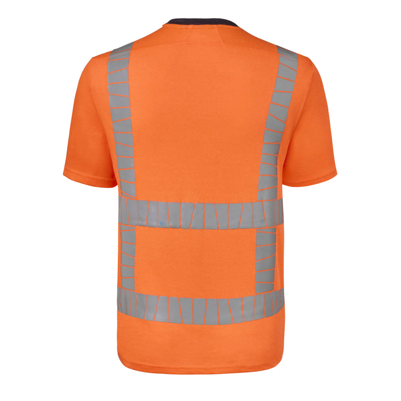 Havep T-shirt korte mouwen RWS+ 10082 fluo oranje/charcoal