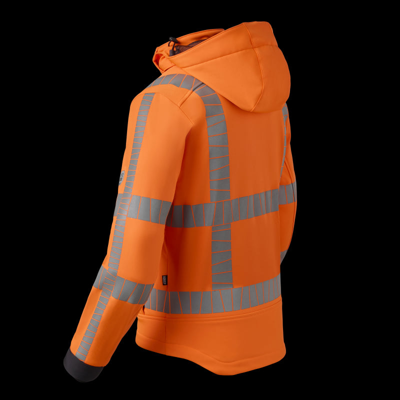 Havep Softshell jacket RWS+ 50481 fluo oranje/charcoal