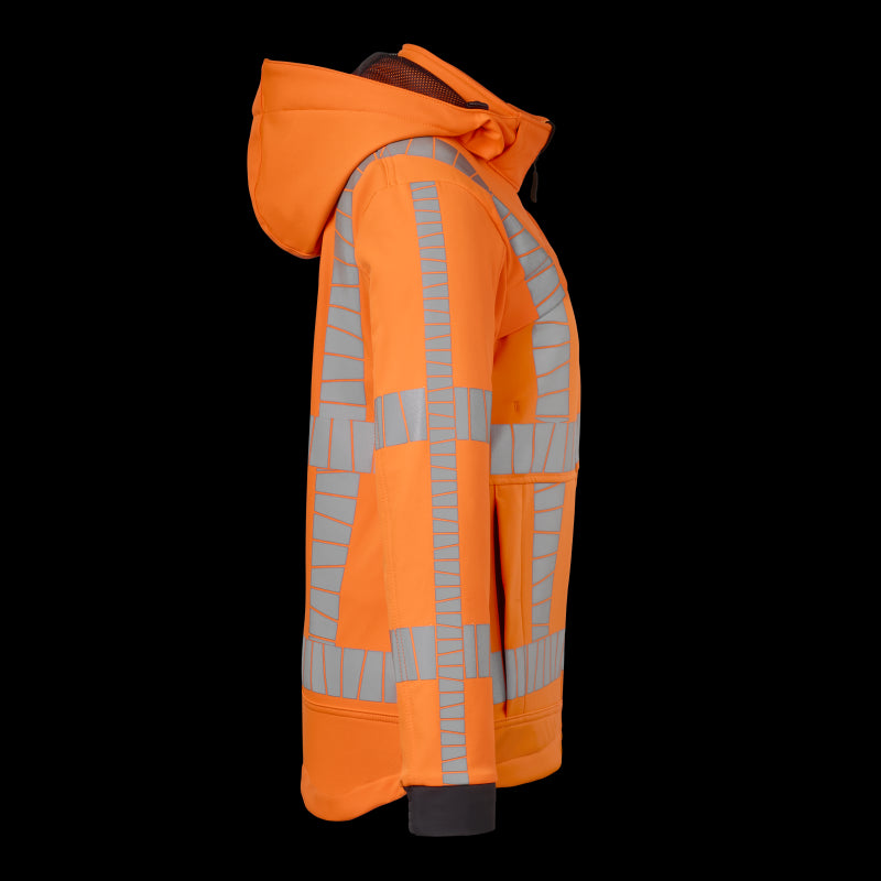 Havep Softshell jacket dames RWS+ 50482 fluo oranje/charcoal
