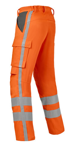 Havep Broek kniezakken RWS+ 80638 fluo oranje/charcoal
