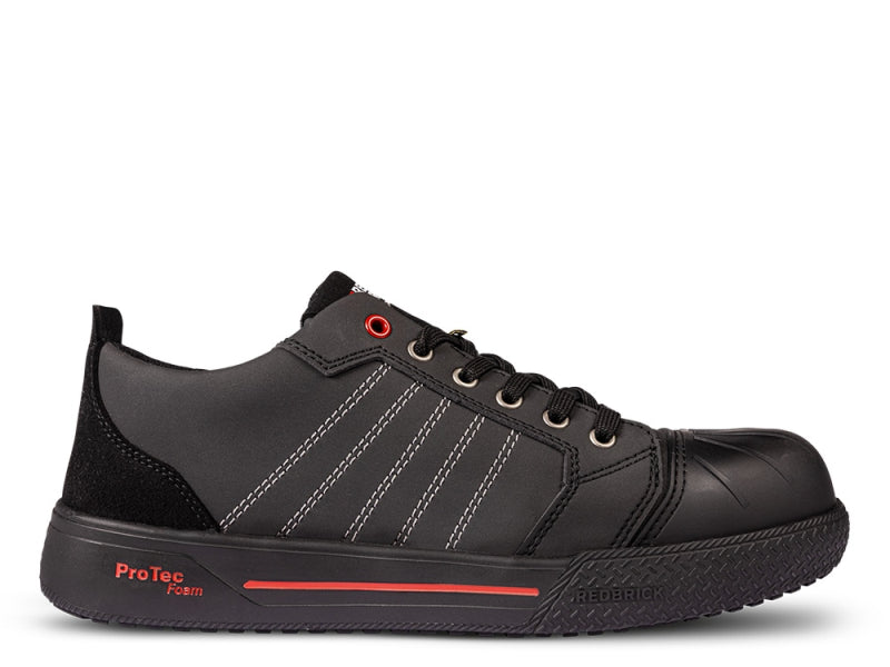 Redbrick Champ Low Sneaker S3S Zwart