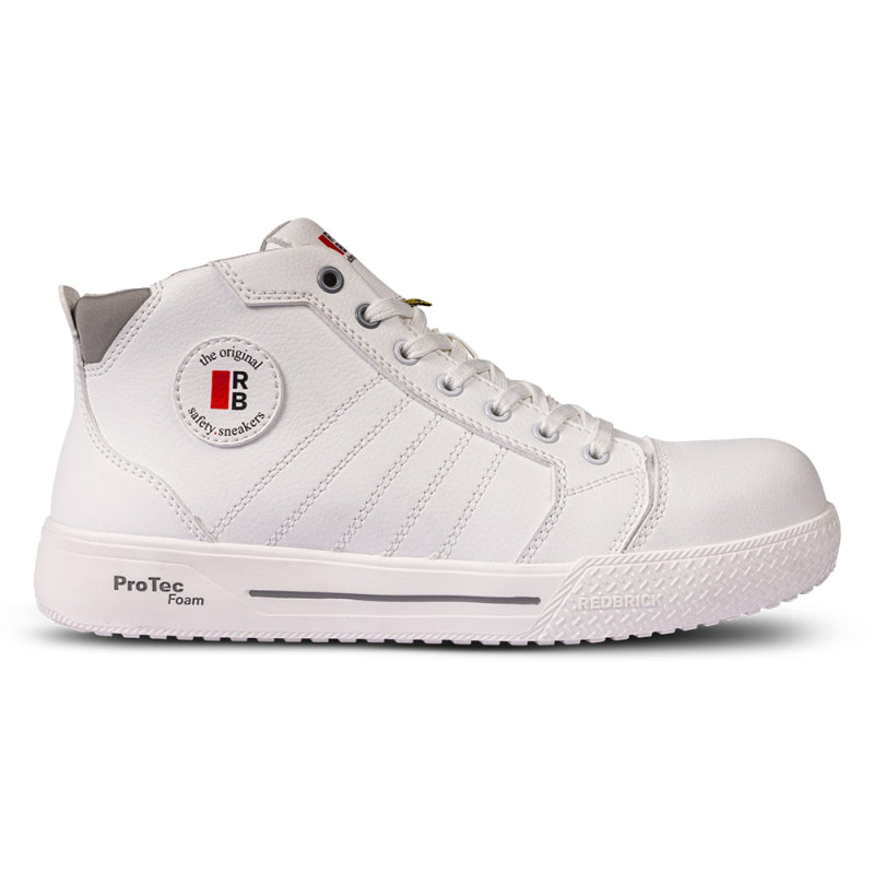 Redbrick Pivot High Sneaker S3S Wit