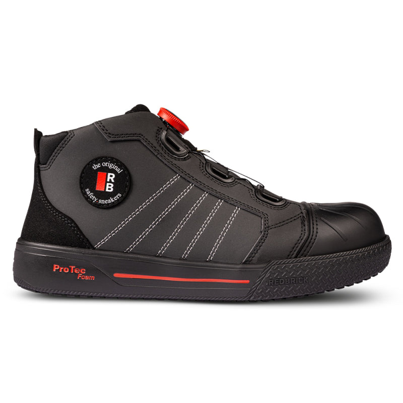 Redbrick Sprint BOA Sneaker S3S (SEPTEMBERAANBIEDING) Zwart