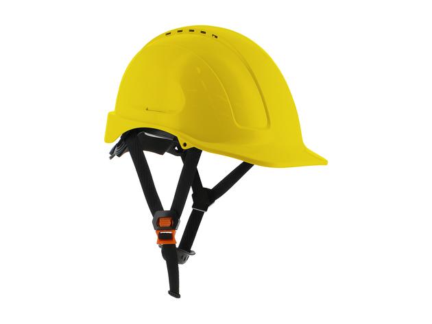 Safety Jogger Helm Ajusco Chinstrap Geel