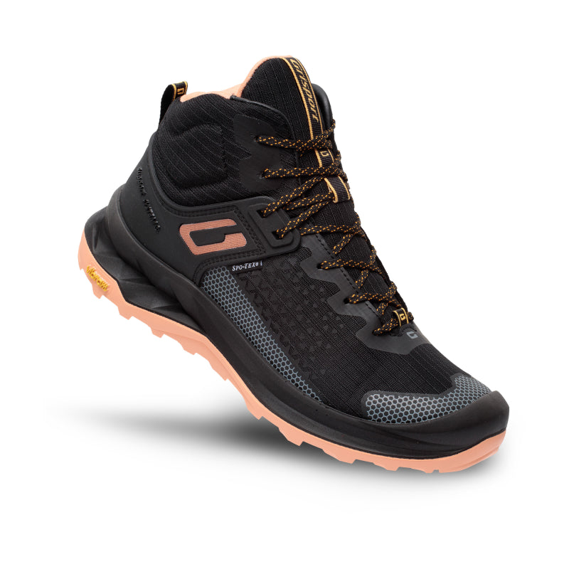 Grisport Explorer 15403 Zwart/Peach Mid Zwart/Peach (178)
