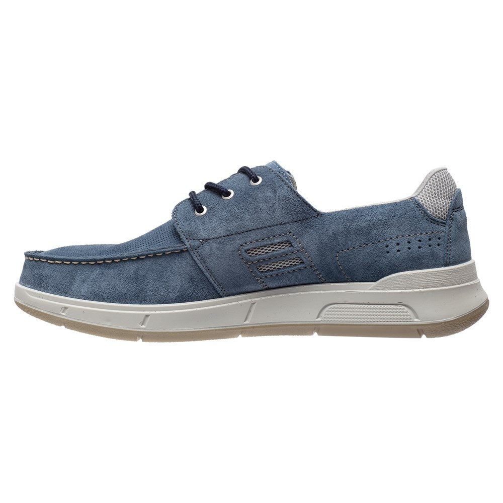 Grisport 44601 Blauw Bootschoen Laag Veter Blauw