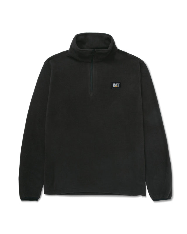 CAT Microfleece Quarter Zip 1030010 Zwart 10158
