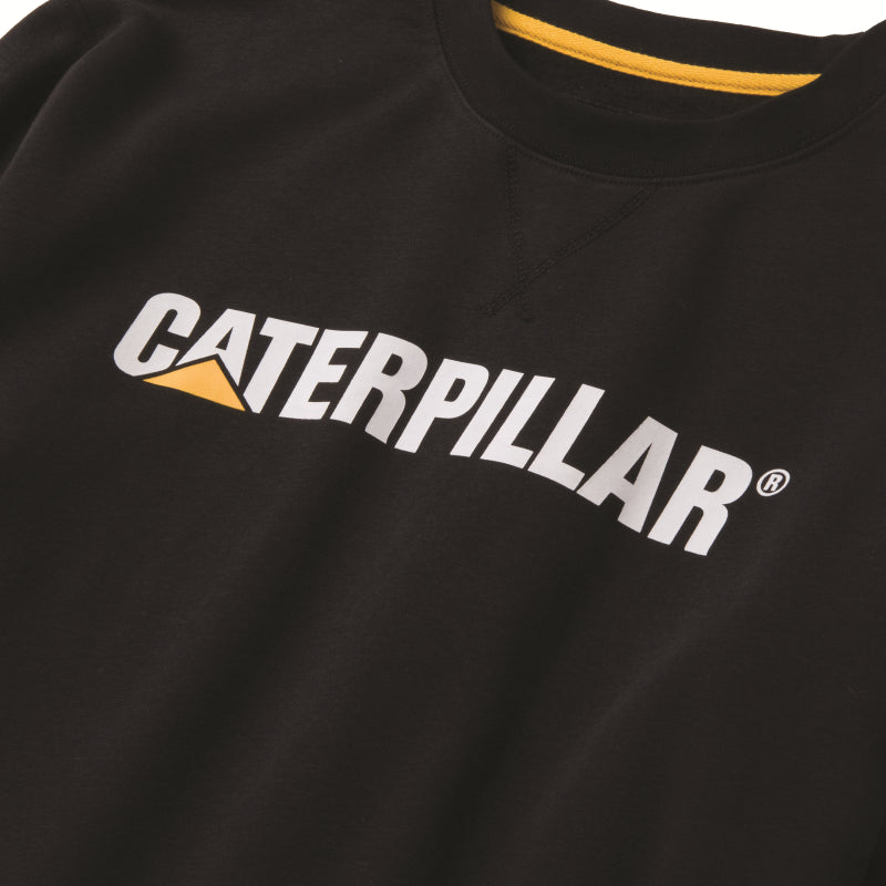 CAT Midweight Crewneck Sweatshirt 1050026 Zwart 10158