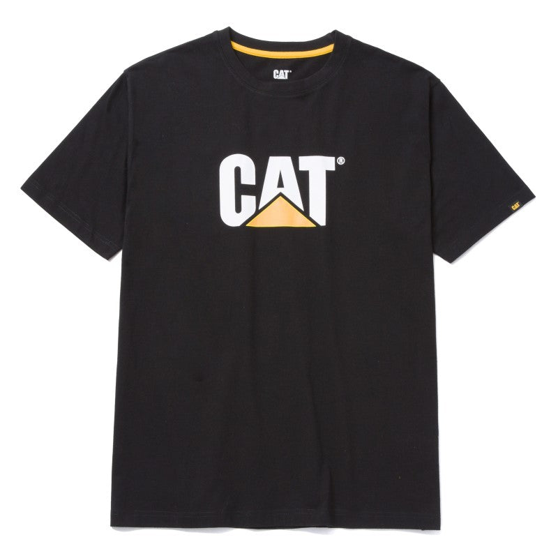 CAT Trademark Logo Tee 1510305 Zwart 016