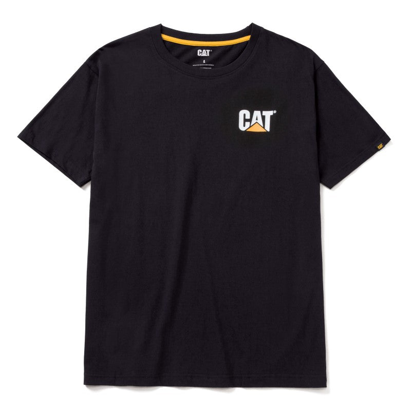 CAT Trademark Tee W05324 Zwart 016