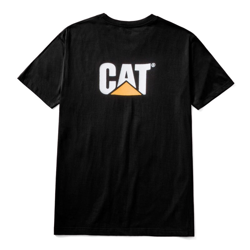 CAT Trademark Tee W05324 Zwart 016