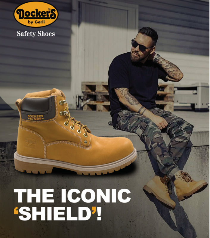 Dockers Shield S3S Hoog D0063 Honing