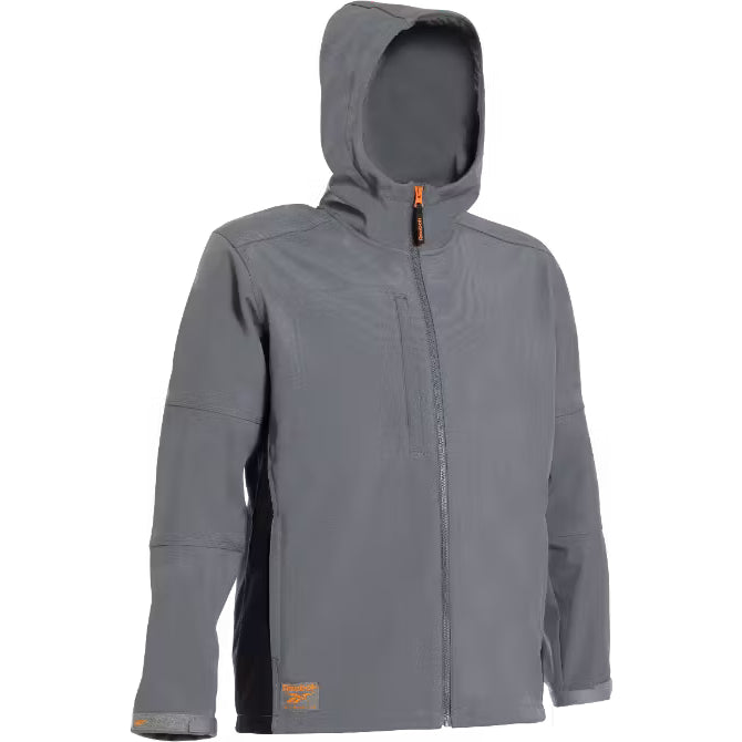Reebok Softshell Jack 004 Donkergrijs Grijs