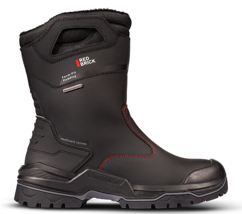 Redbrick Boot Gevoerd S7S Zwart 32337  (Vernieuwd) (OKTOBERAANBIEDING) Zwart