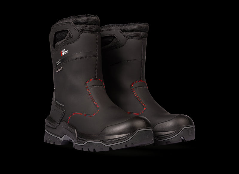 Redbrick Boot Gevoerd S7S Zwart 32337  (Vernieuwd) (OKTOBERAANBIEDING) Zwart