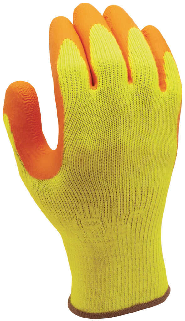 317 Werkhandschoen Latex Hi-Vis