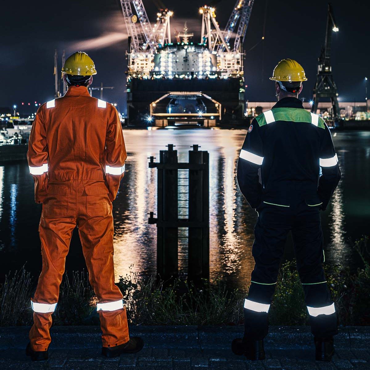 Dapro Rope-Access-Overall mit flammhemmendem Schutz für Arbeiten in der Höhe