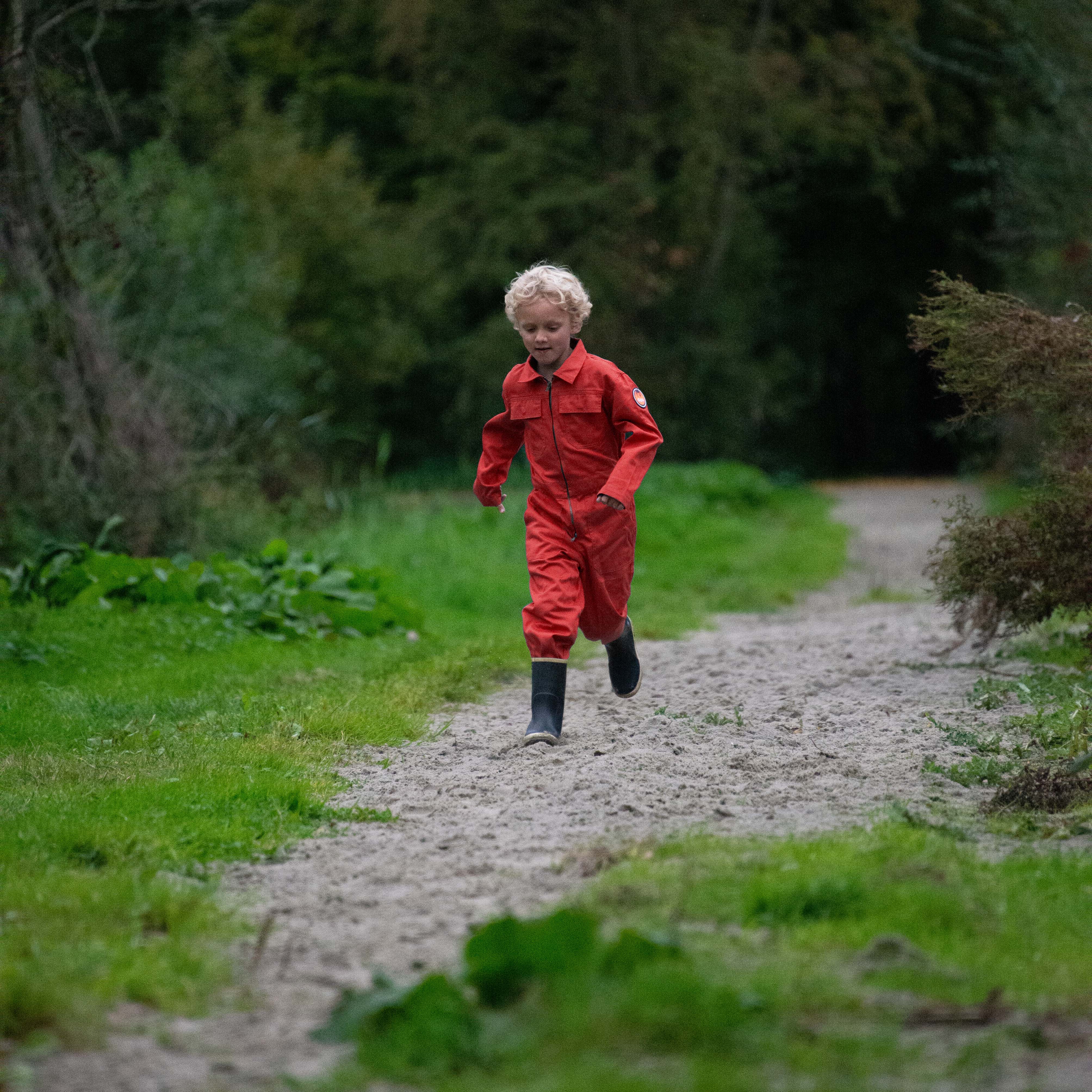 Dapro Kids Overalls Red