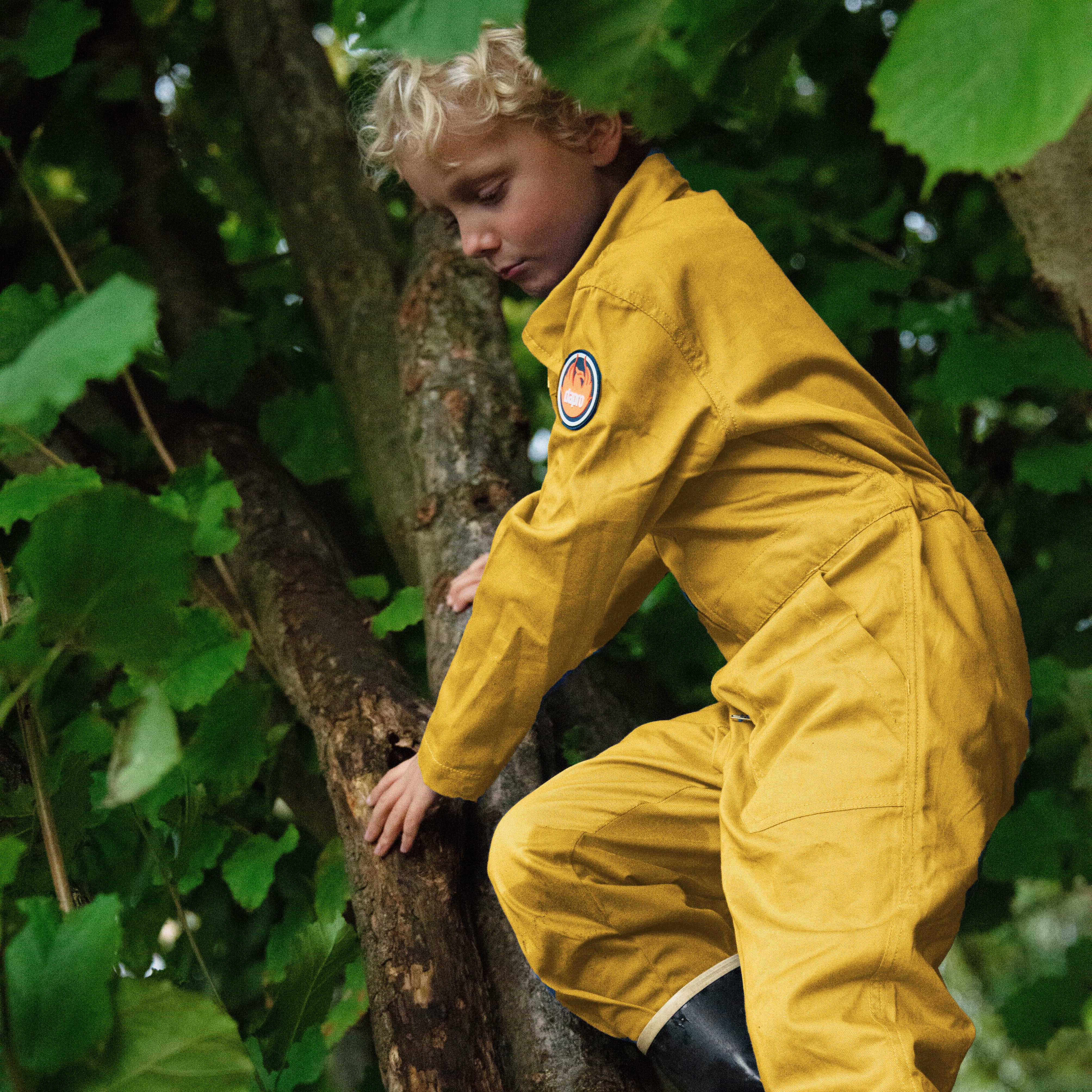 Dapro Kids Overalls Yellow