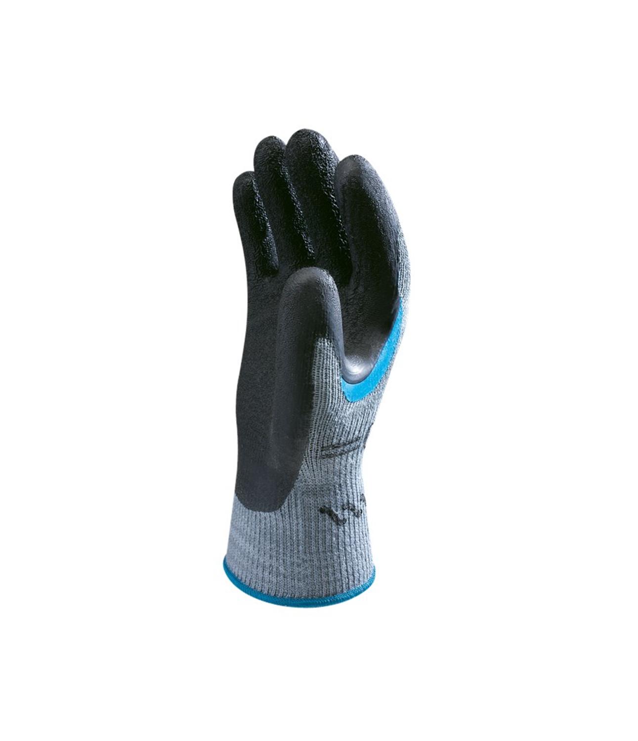 Showa 330 Latex CR Grey/Black Gloves - Bundle of 10 pairs
