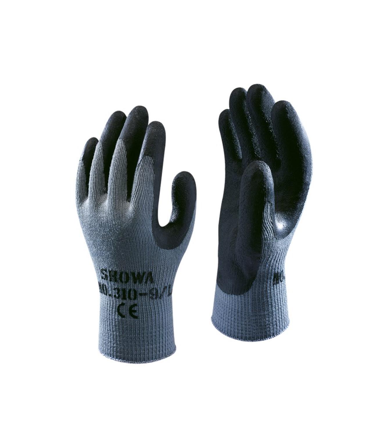 Showa 310 Latex Black Gloves - Bundle of 120 pairs