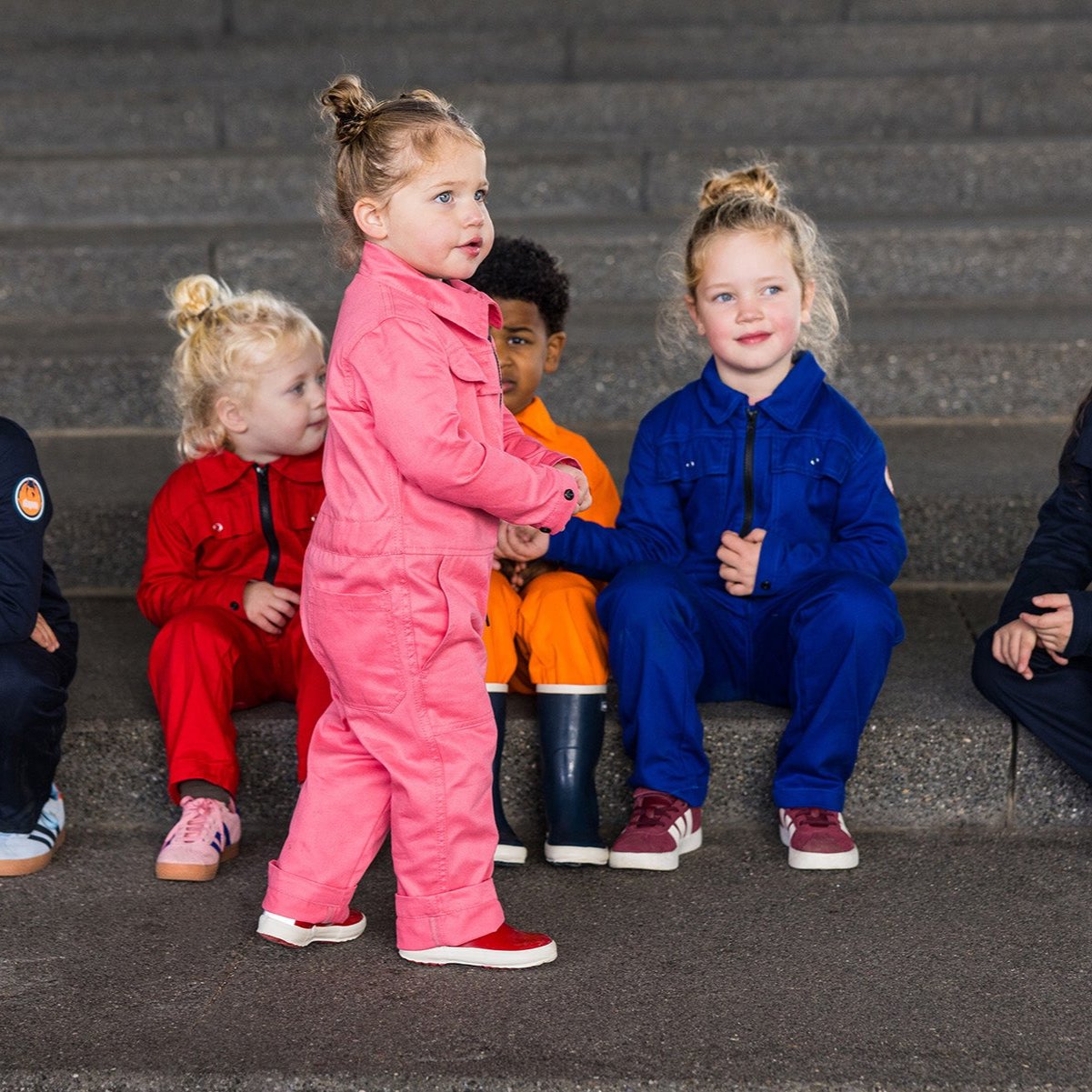 Dapro Kids Pink Overalls