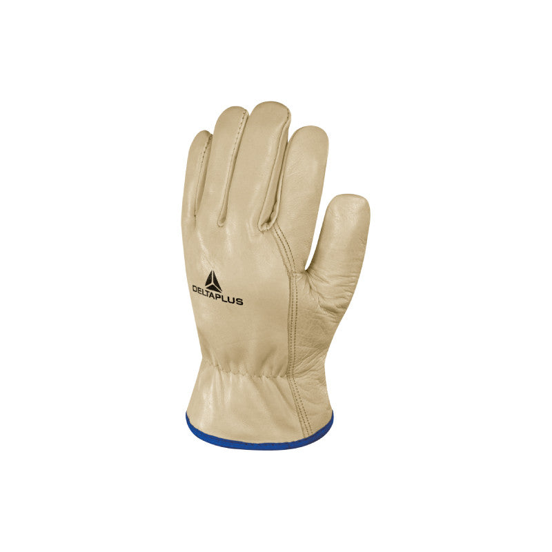 Delta Plus FBF50 Beige Leather Thermal Work Gloves