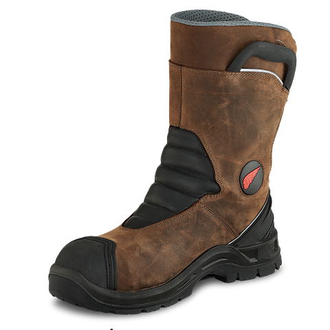 Red safety boots sales