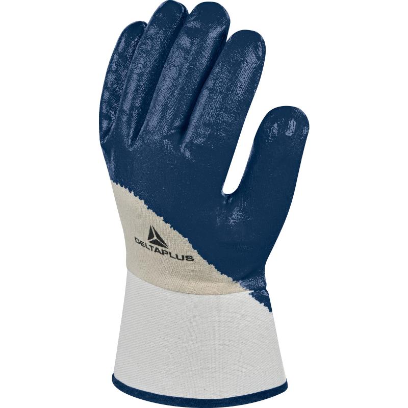 Deltaplus Handschuh Nitril Blau