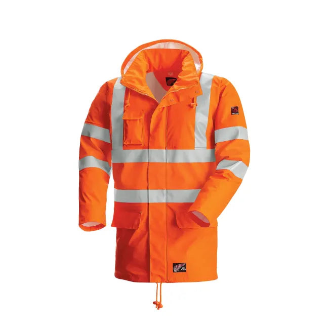Red Wing Rain Jacket FR PU, Orange