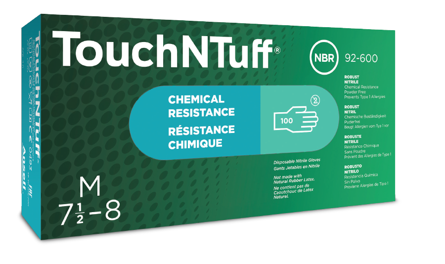 Ansell TouchNTuff 92-600 gloves, box of 100