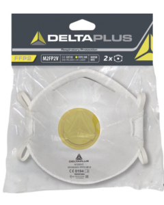 Deltaplus Kit Mit 2 Gießhalbmasken FFP2 Mit Einem Ventil