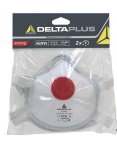 Deltaplus Kit Mit 2 Gießhalbmasken FFP3 Mit Einem Ventil